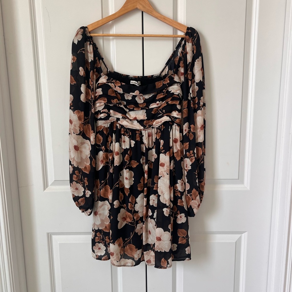 Floral smocked Dress